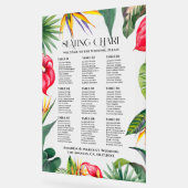 Plan de table de mariage tropical (Angle)