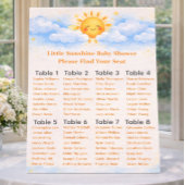 Plan de table décoration de fête pour baby shower