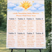 Plan de table décoration de fête pour baby shower