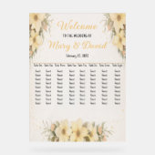 Plan de table Golden Bloom (Recto)