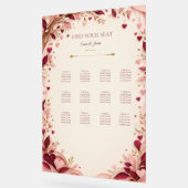 plan de table mariage tomber amoureux (Angle)