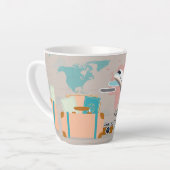 Plan de voyage Mug (Angle gauche)