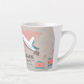 Plan de voyage Mug (Droite)