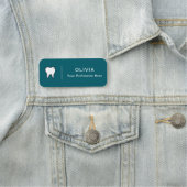 plan dentiste clinique dentaire nom étiquette (En situation)