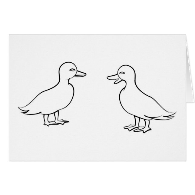 Plan des canards (Devant horizontal)