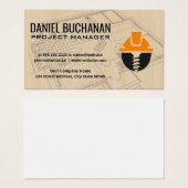 Plan directeur | Bois | Logo de construction (Devant & derrière)