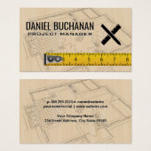 Plan directeur | Bois | Mesure de bande (Devant & derrière)