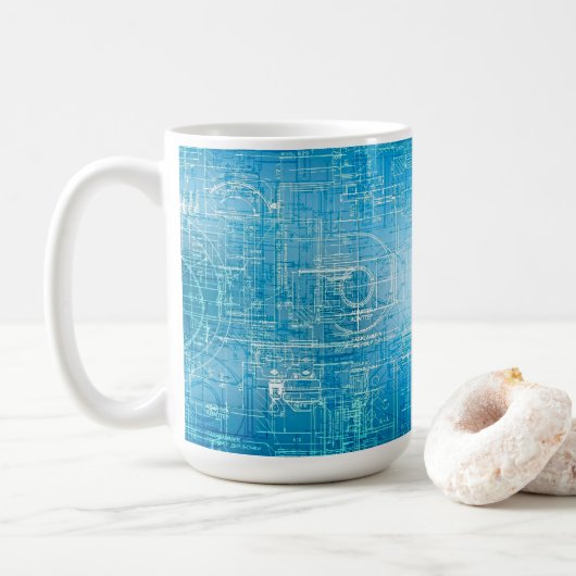Plan directeur de Bold Dreams Coffee Mug (Avec donut)