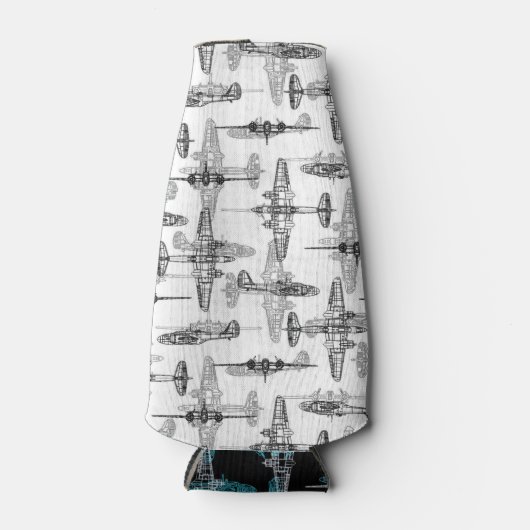 Plan directeur de l'avion 1 Glacière à bouteille (Devant)