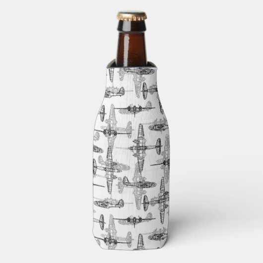 Plan directeur de l'avion 1 Glacière à bouteille (Bottle Devant)