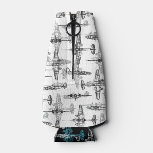 Plan directeur de l'avion 1 Glacière à bouteille (Dos)