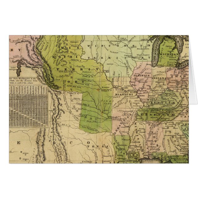 Plan d'Olney des États-Unis (Devant horizontal)