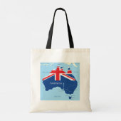 Plan Du Sac fourre-tout Australie (Dos)