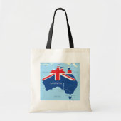 Plan Du Sac fourre-tout Australie (Devant)