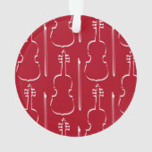 Plan du violon (dos)