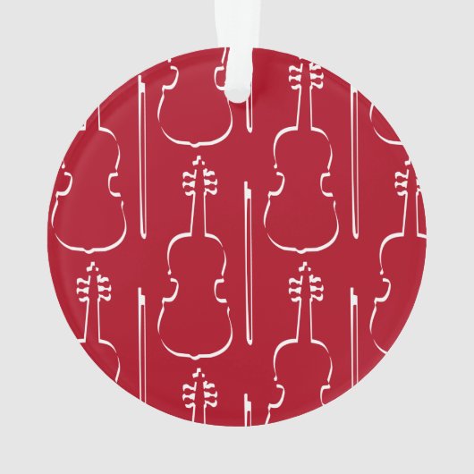 Plan du violon (dos)