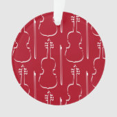 Plan du violon (devant)