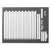 PLAN D'UNITÉ D'HOMESCHOOL 10 UNITÉS Bloc-notes (Devant)