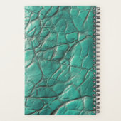 Plan en cuir - Caraïbes Turquoise (Dos)