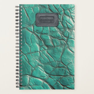 Plan en cuir - Caraïbes Turquoise
