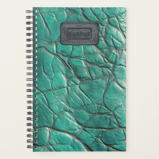 Plan en cuir - Caraïbes Turquoise (Devant)