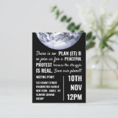 plan (et) b, ontmoetingspunt klimaatverandering ui briefkaart (Staand voorkant)