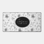 Plan floral esquissé gris/noir ID939 (Recto)