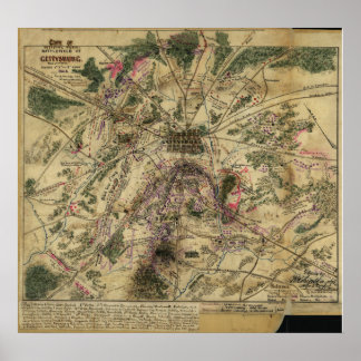 Plan Gettysburg Poster