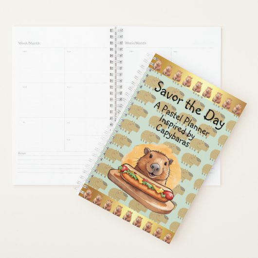 Plan Happy, Live Happy: The Capybara Way! (Devant avec enveloppe)