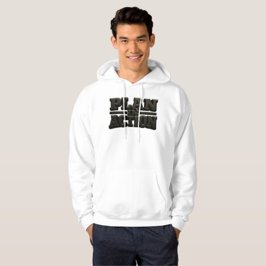 Plan In Action Sweatshirt (Voorkant volledig)
