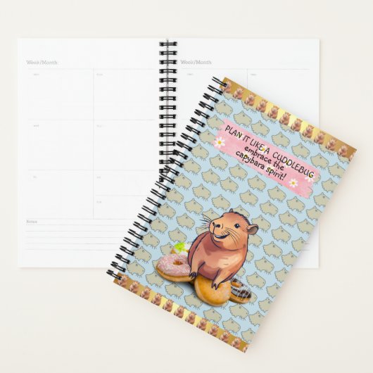 Plan It Like a Cuddlebug: Embrace the Capybara Spi (Devant avec enveloppe)