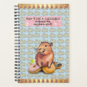 Plan It Like a Cuddlebug: Embrace the Capybara Spi Planner (Voorkant)