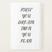 Plan je dromen planner (Achterkant)