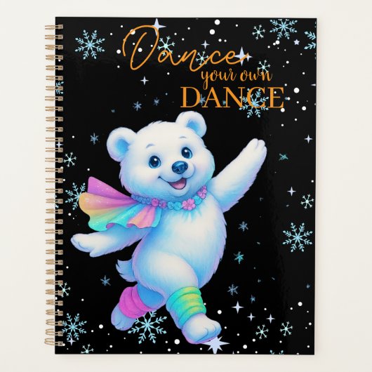 Plan je eigen dansplanner planner (Voorkant)