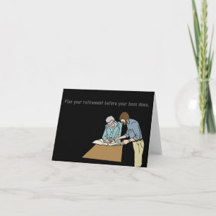 Plan je pensioen voor je baas kaart
