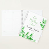 Plan Mariage de verdure aquarelle (Devant avec enveloppe)