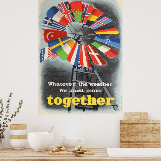 Plan Marshall Poster (Keuken)