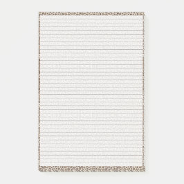 Plan met mij | Stevige dagelijkse Cheetah-afdrukke Post-it® Notes