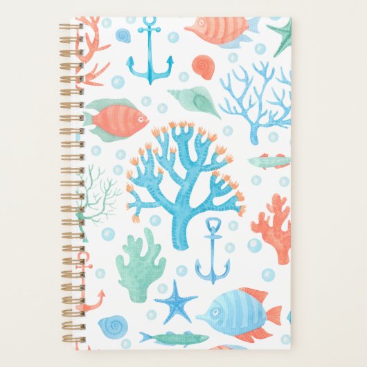 Plan Nautique Bleu Rose (Devant)