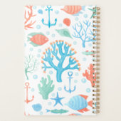 Plan Nautique Bleu Rose (Dos)