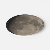 Plan Papier. Lune photo 02. Assiette en Papier. (Angle)