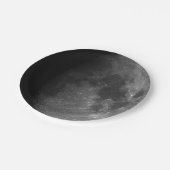 Plan Papier. Lune photo. Assiette en Papier. (Angle)