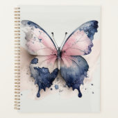 Plan papillon bleu et rose (Devant)