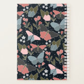 Plan papillon bleu | Planificateur personnalisable (Dos)
