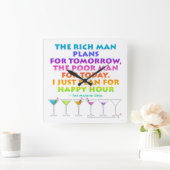 PLAN POUR HORLOGE MURALE HAPPY HOUR (Maison)