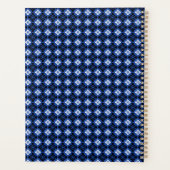 Plan professionnel Motif Diamant Bleu (Dos)