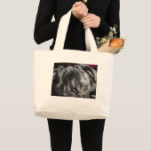 Plan rapproché de carlin - sac fourre-tout (Devant (produit))