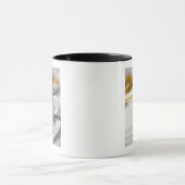Plan rapproché d'une tasse de café (Centre)