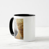 Plan rapproché d'une tasse de café avec des (Devant gauche)