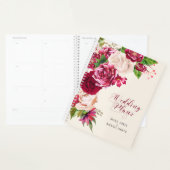 Plan rose de Mariage de Bourgogne/Crème ID584 (Devant avec enveloppe)